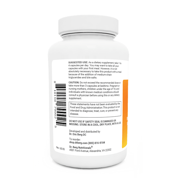 D3 & K2 Vitamin (10,000 IU) - 120 capsules | Dr.Berg